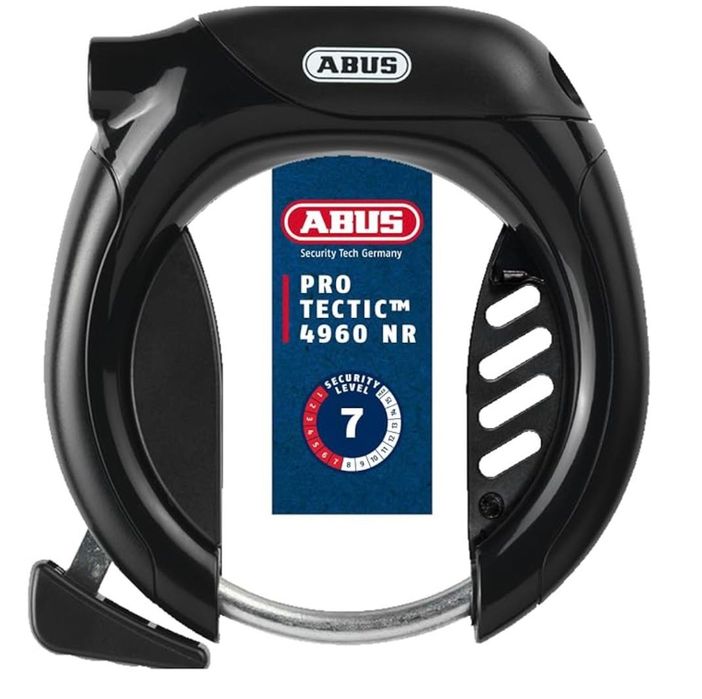 Nowa blokada tylnego koła U-lock Podkowa Abus Pro Tetic 4960 kluczyki