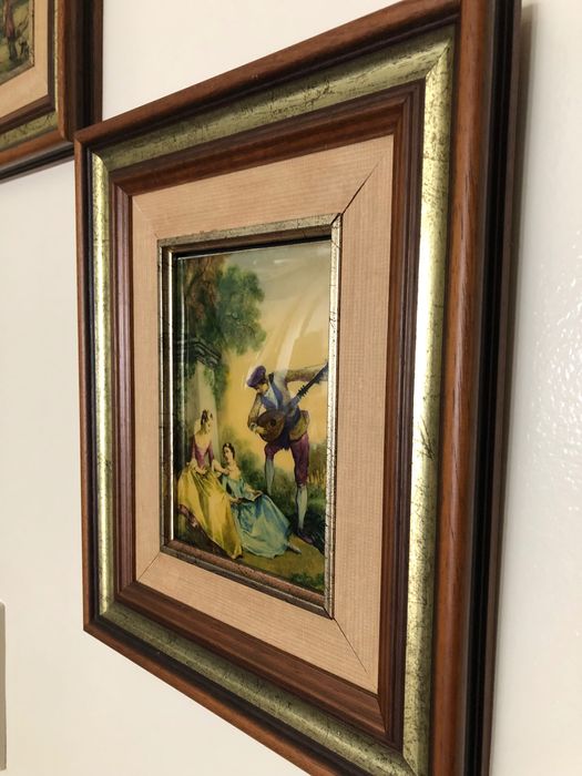 Set of Antique Wall Paintings429087820256399363