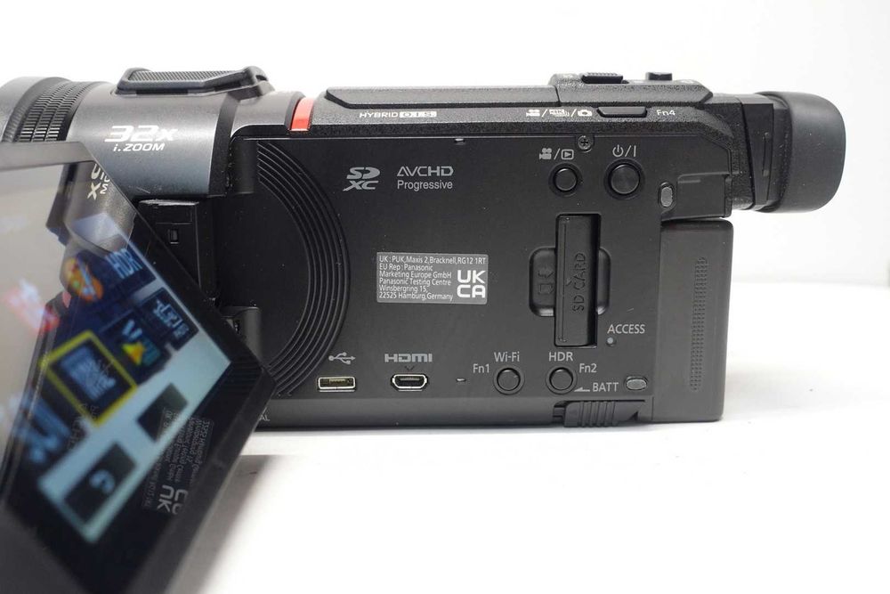 Panasonic HC-VXF1 kamera 4K Ultra HD LEICA Dicomar zoom 24x HYBRID I.O.S