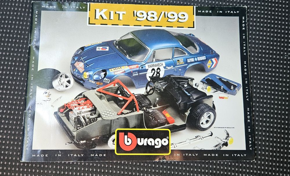 Burago 98/99 prospekt