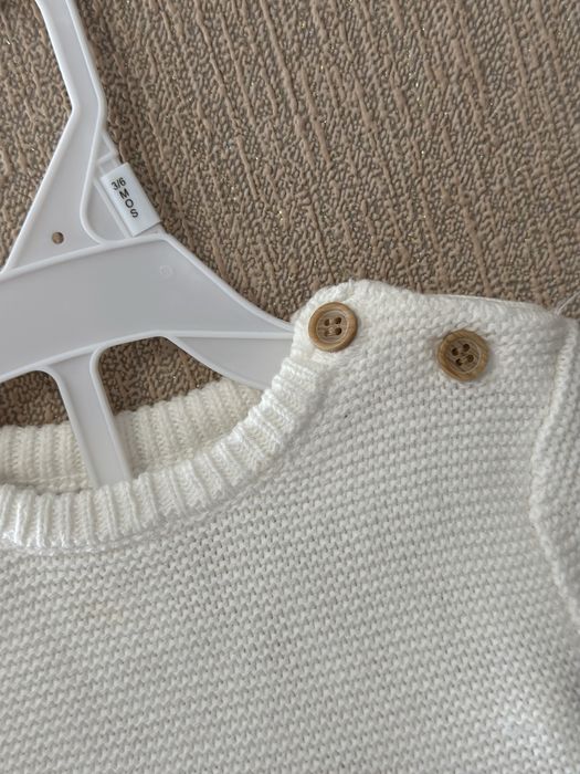 Вʼязаний костюм для дитини 3-6 міс