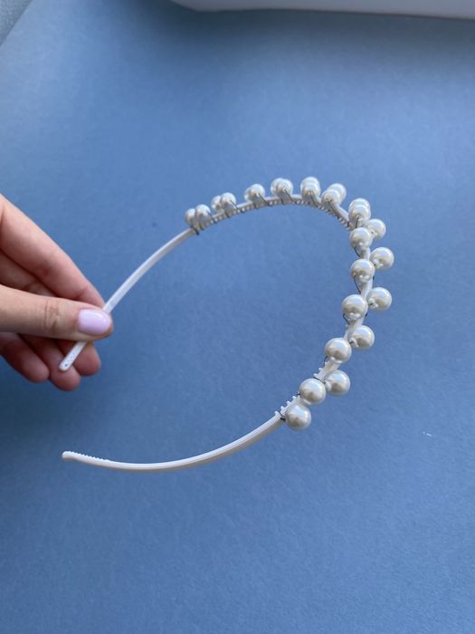 Обруч з перлинок