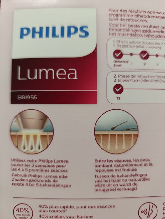 Depilator laserowy Philips lumea prestige bri 956/00