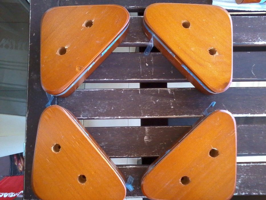 Pes para Sofá em Madeira Maciça