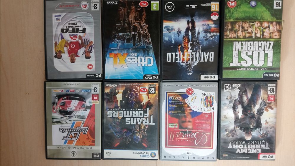 10x gry komputerowe na pc