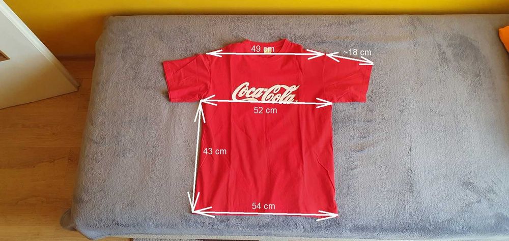 Koszulka Coca-Cola czerwona Roz M