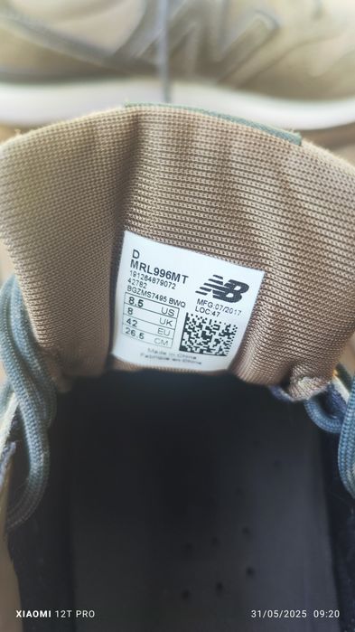 Tênis NB em muito bom estado, com pouco uso