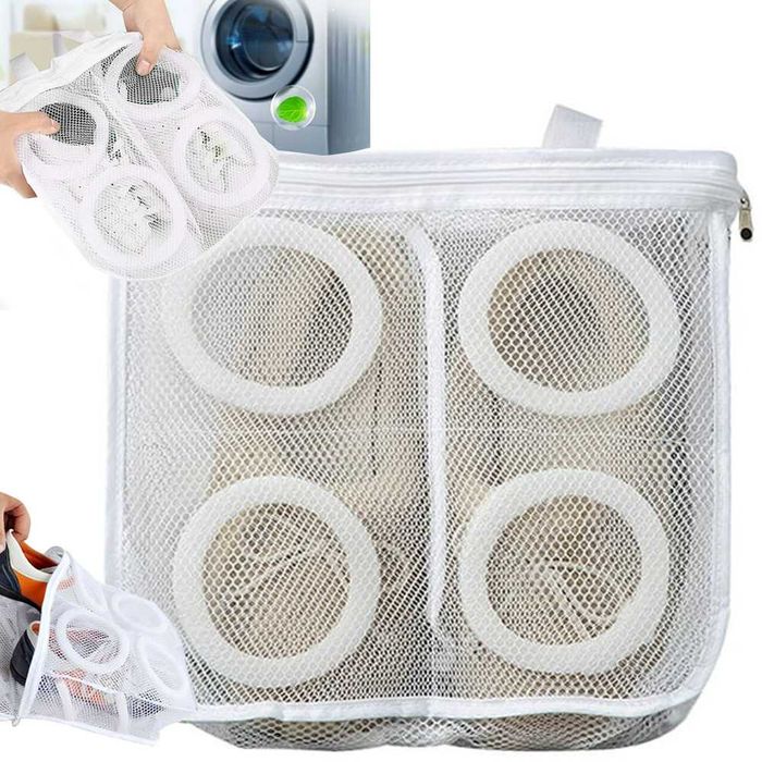 Worek siatka woreczek do prania butów obuwia dziecięcego z suwakiem