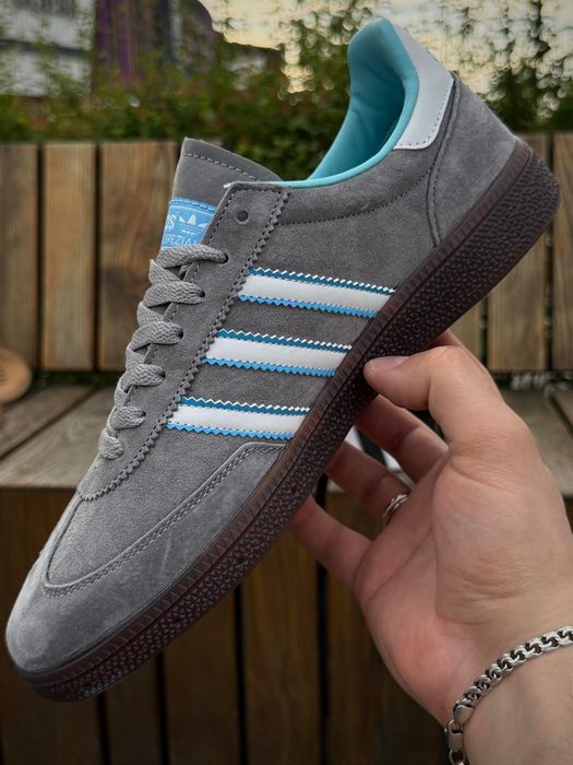 Чоловічі літні кросівки Adidas Spezial Handball 41 42 43 44 45  натуральна шкіра та замша! Мужские кроссовки адидас
