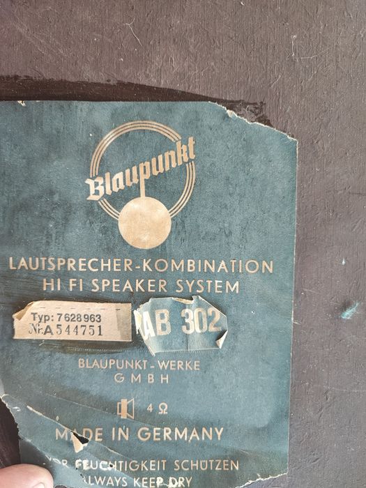 LAB 302 blaupunkt kolumna głośniki suprakustik