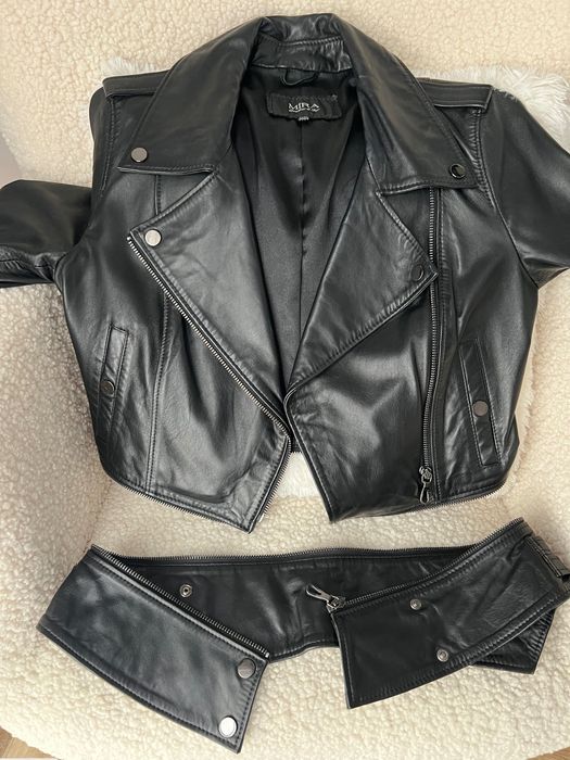 Куртка косуха з натуральної шкіри