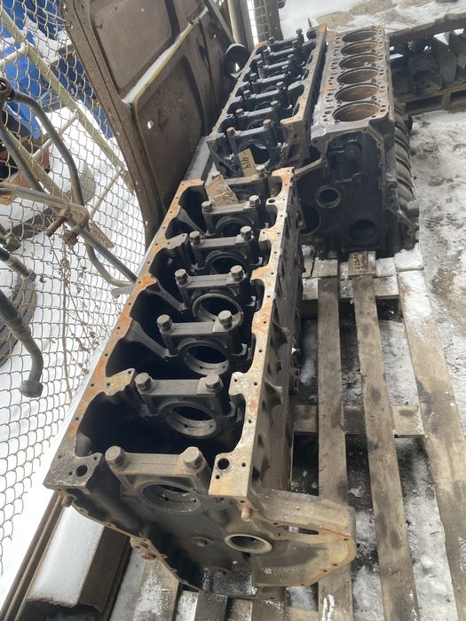 Блок циліндрів двигуна ман тга ф2000