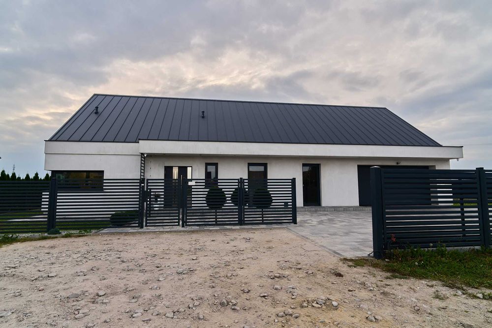 Nowoczesny dom o powierzchni użytkowej 177,23 m2 - Krzewina, Gmina Kaczory