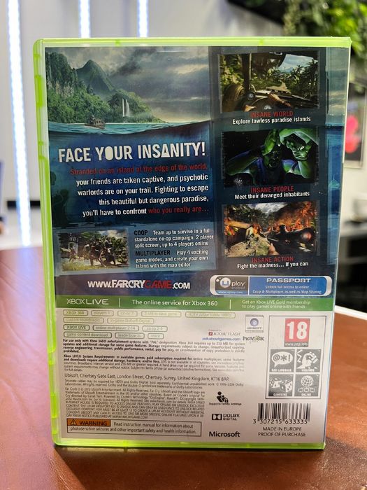 Xbox 360 Far Cry 3 Po Polsku