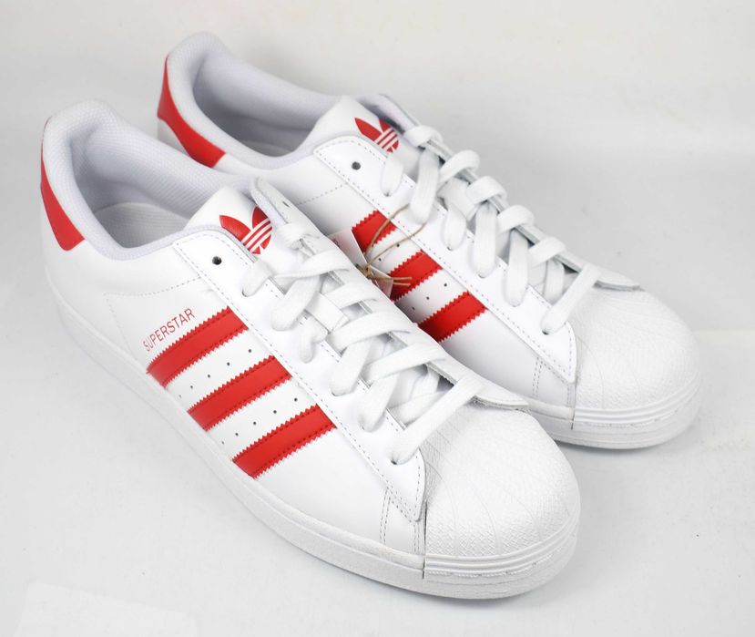 adidas Superstar Cloud White Better Scarlet IG9367 roz. 46