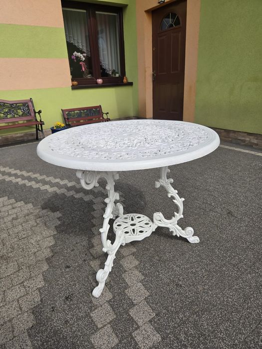 Zestaw ogrodowy aluminiowy