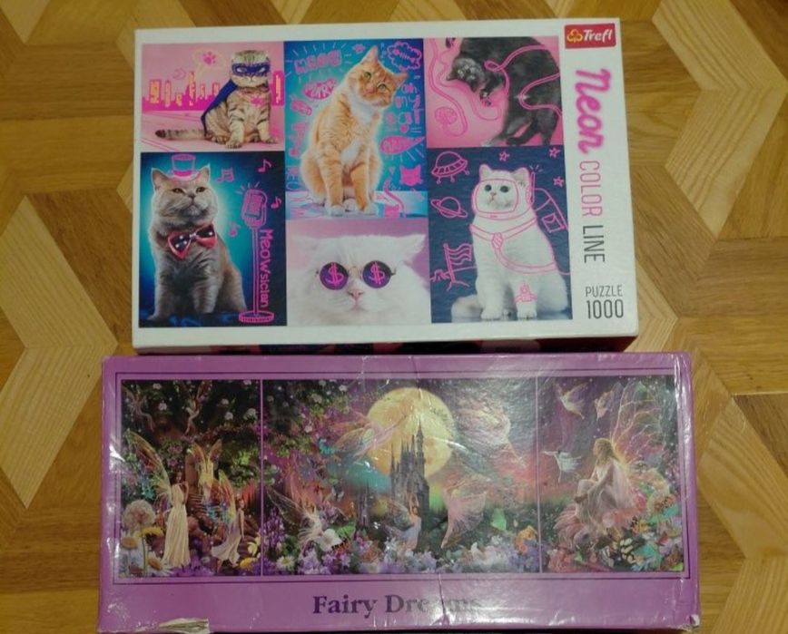 Пазлы в отличном состоянии на 500,1000,1500 элементов.Возможен обмен