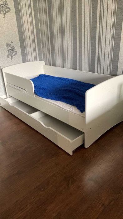 Дитяче ліжко Кіндер кул №00, детская кровать, кроватка дитяча з бортом