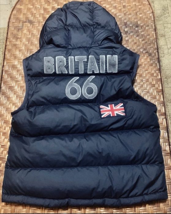 Винтажний,жилет, пух, Polo оригинал