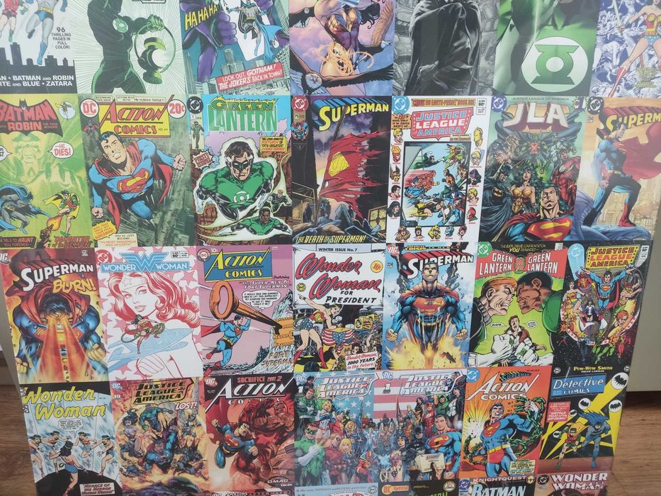 Plakat Super Bohaterowie DC Comics Płótno