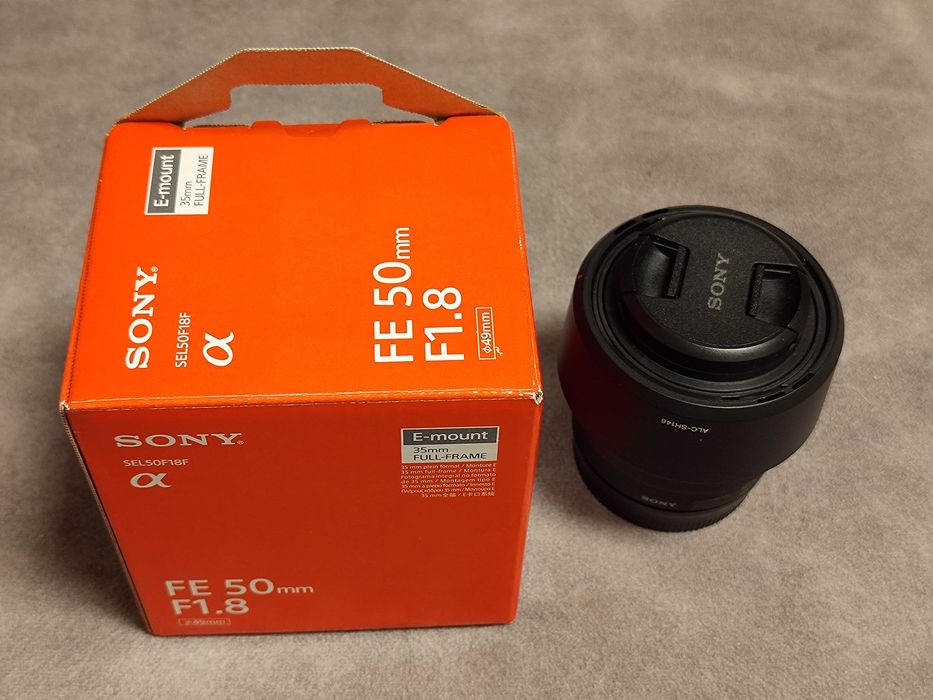 Obiektyw Sony FE 50 mm f/1.8 (model SEL50F18F)