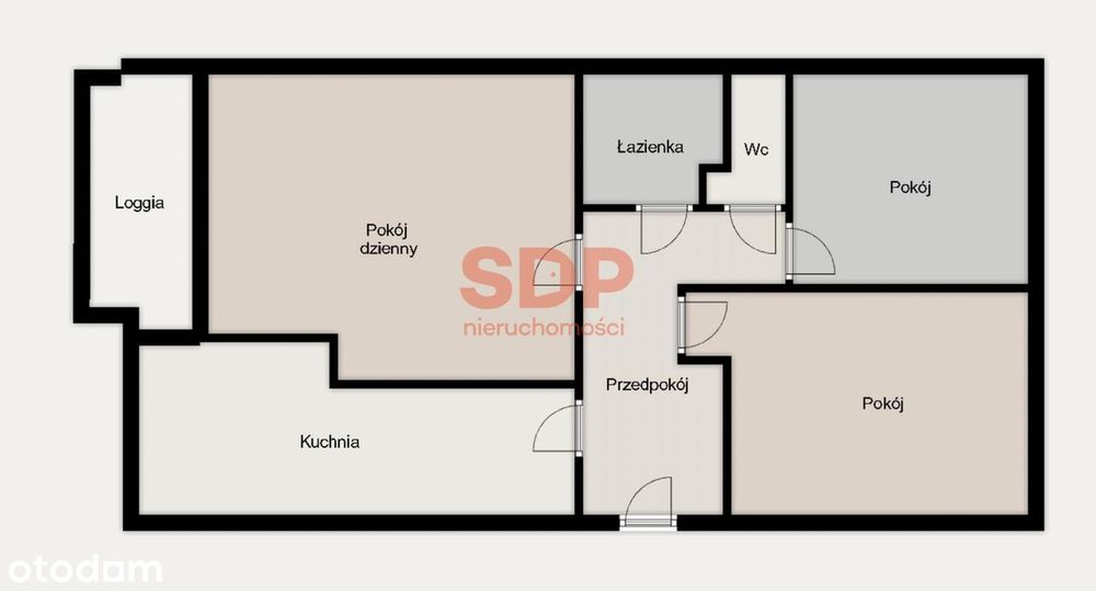 3 Pokoje/Pełen Rozkład/Przy Parku - Więcej