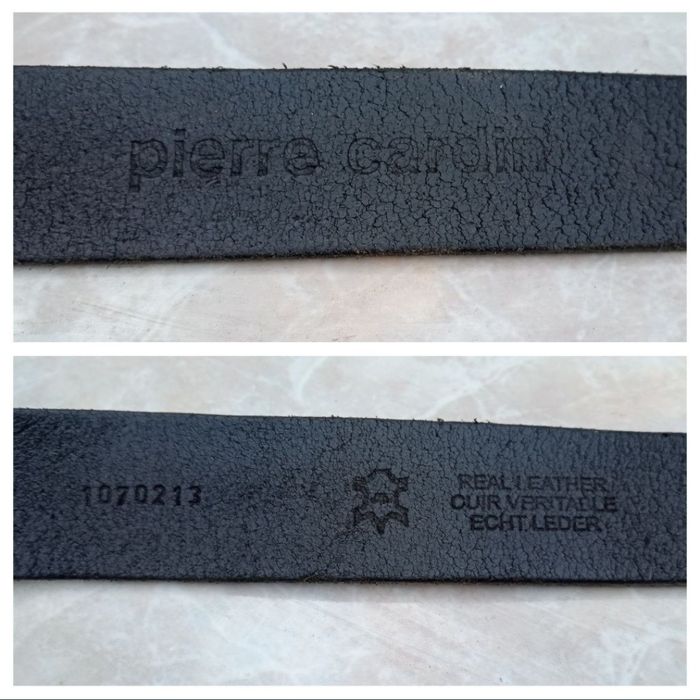 Мужской кожаный пояс Pierre Cardin, original