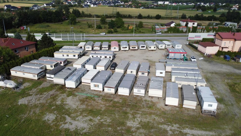 mobilny domek holenderski na kołach, przyczepa, kontener, dom, magazyn