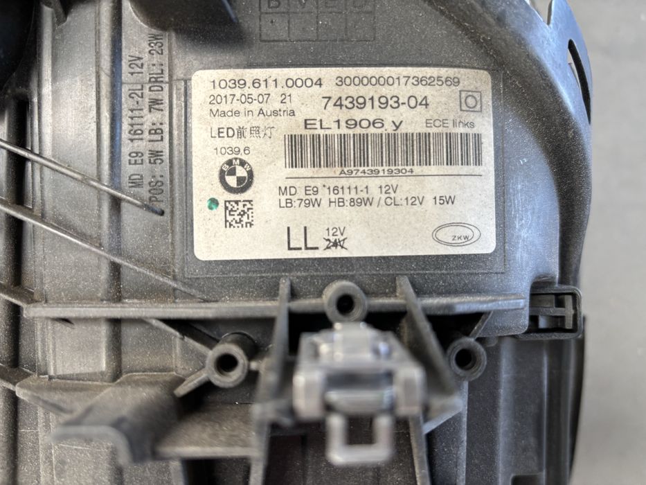 Otica esquerda Bmw 5 G30