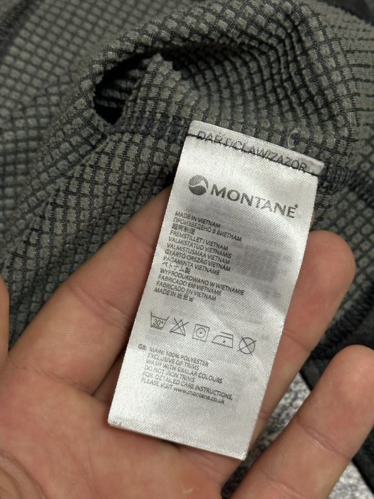 (S) Технічний фліс Montane Allez Micro Pull-On Polartec Power Grid