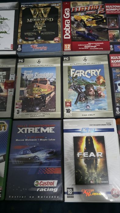 Duży zestaw gier pc