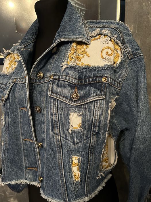 Kurtka jeans Versace Jeans Couture-unikat r.M/L