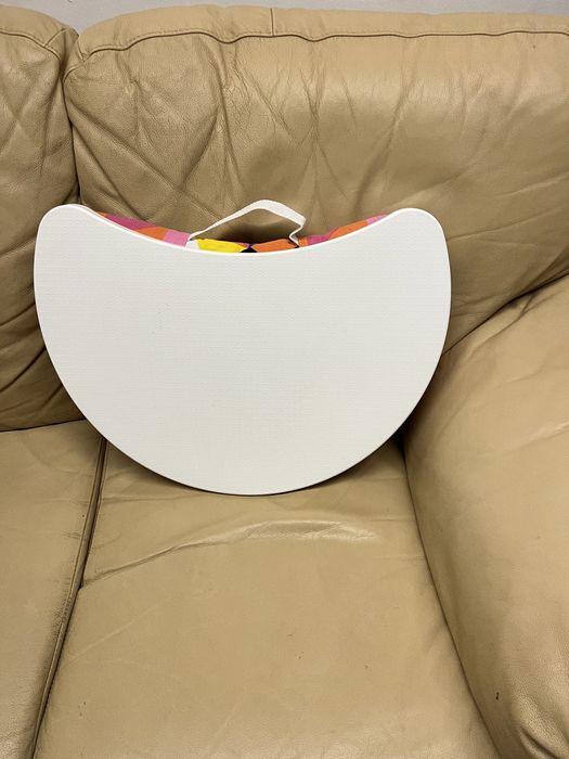 Podkładka na laptopa kolorowa ikea kolorowa plastik i materiał groch