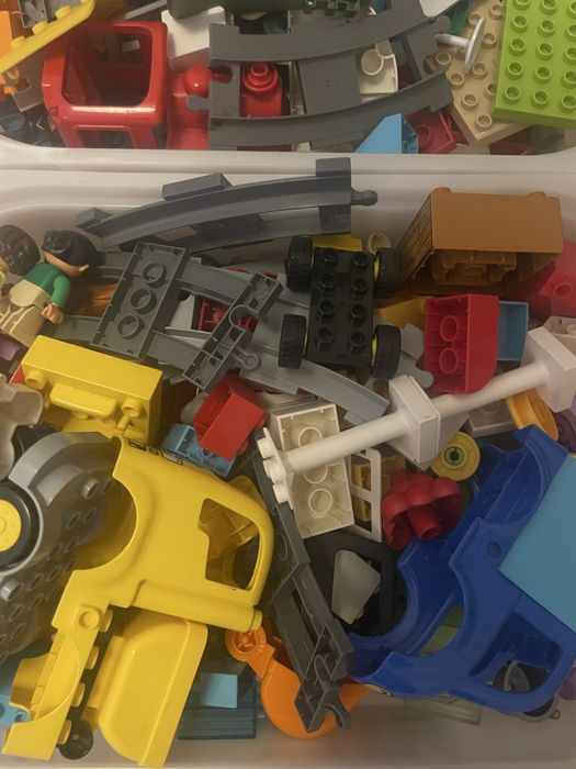 Lego duplo kolejka i różności