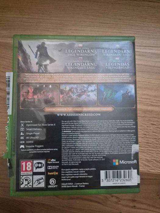 Assassins creed valhalla xbox X/S