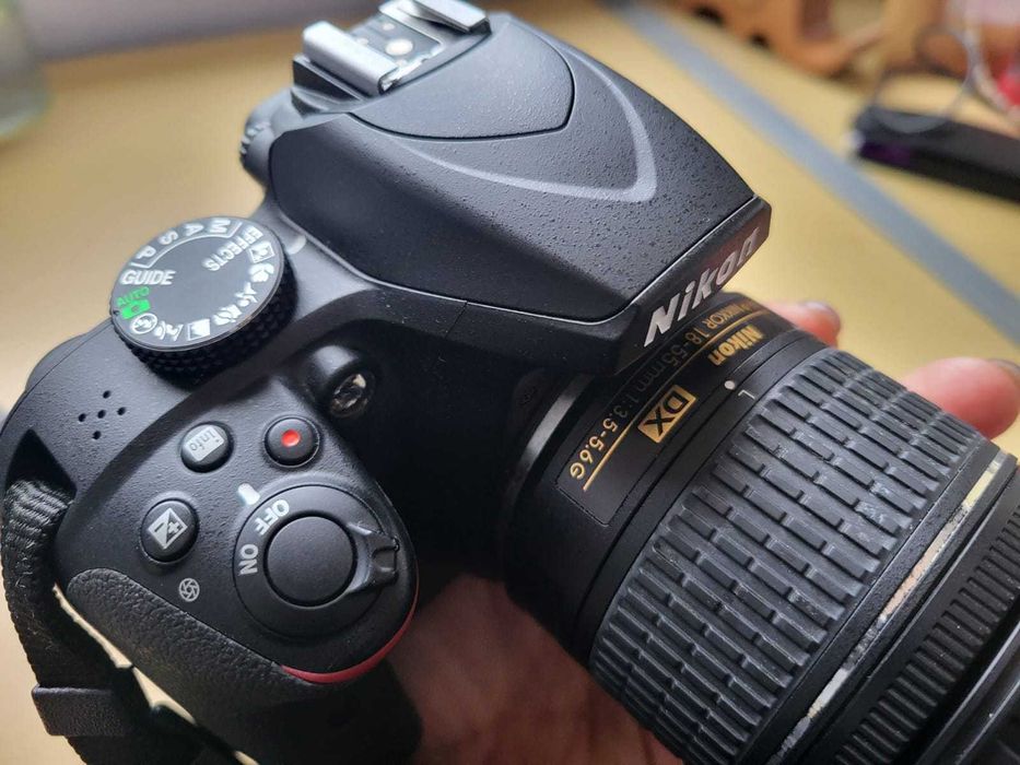 Nikon D3400 como nova