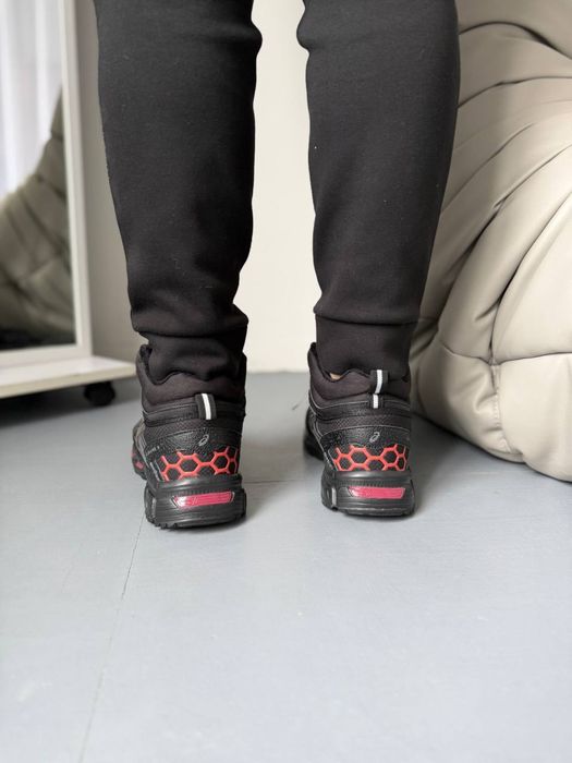 ДУЖЕ ТЕПЛІ‼️Asics Gel-Kahana 8 High Black Rose Gold Fur,асікс кахана,а