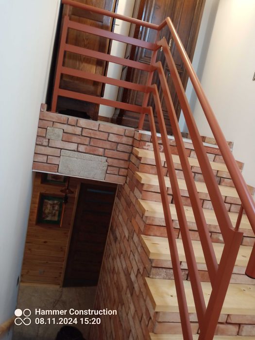 Balustrada balkonowa stalowa ocynk+ral