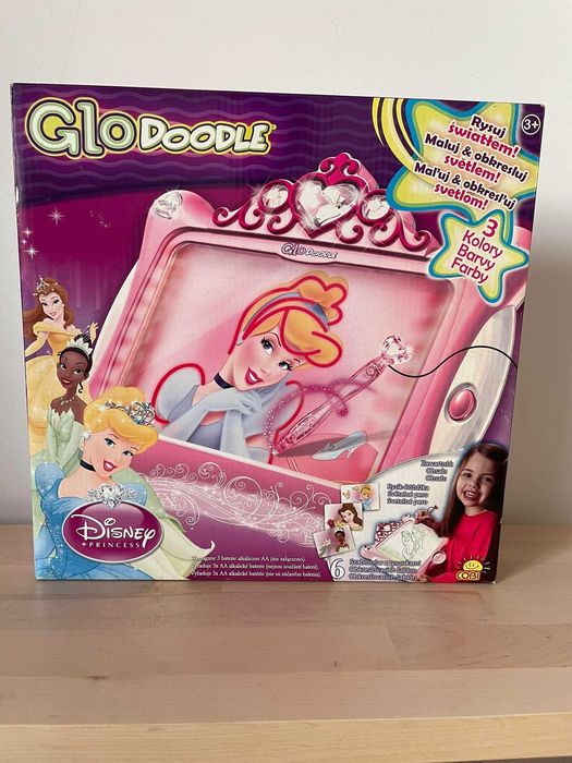 NOWA zabawka GLOdoodle Disney Księżniczki rysuj światłem