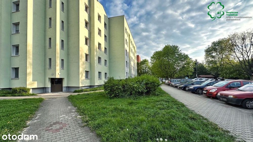 Grunwald/Ostatnie piętro/3pok/Balkon/Widok na wew.park