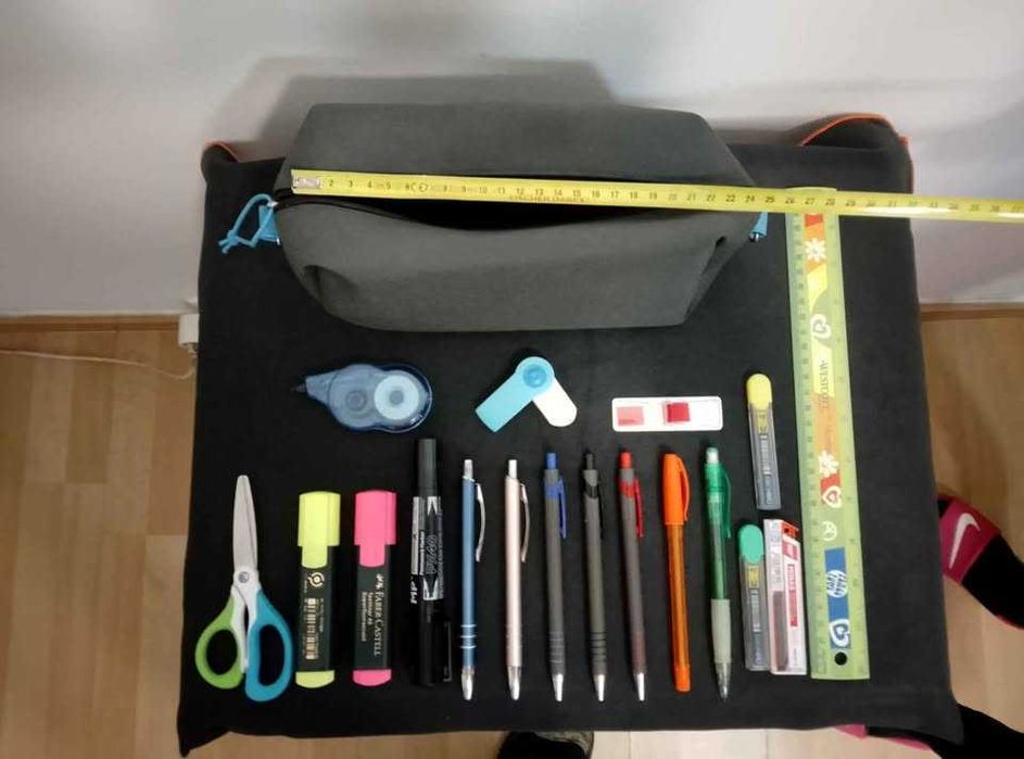 Kit completo para o regresso às aulas – com estojo incluído!