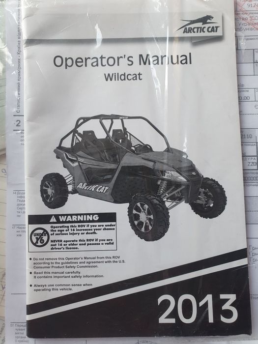 Arctic cat wildcat 1000