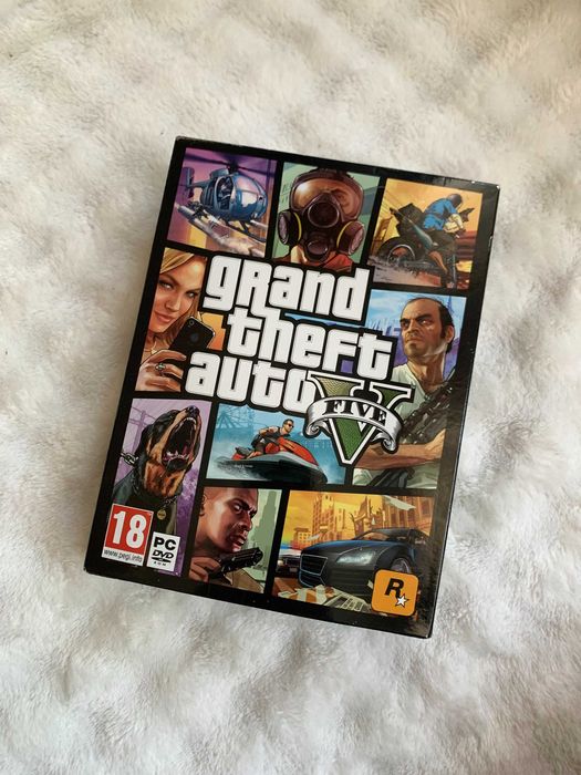 Диск GTA 5 PC ПК Повний комплект , карта