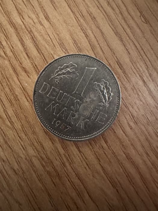 1 deutsche mark 1957 j