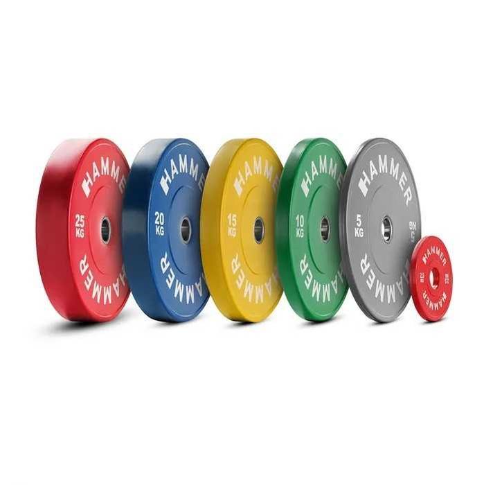 Obciążenie bumper 25 kg HAMMER 50mm - sklep stacjonarny