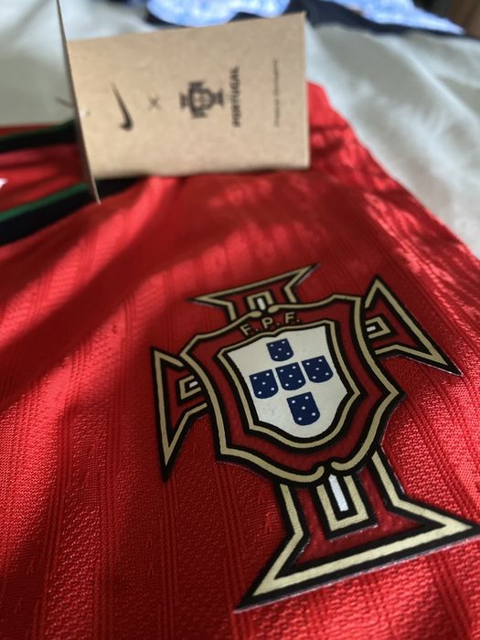 T shirt oficial de jogo de Portugal euro 2024