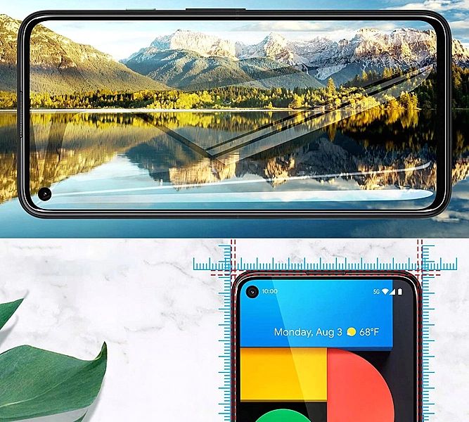 Szkło Hartowane 9H Płaskie do Google Pixel 4a 5G