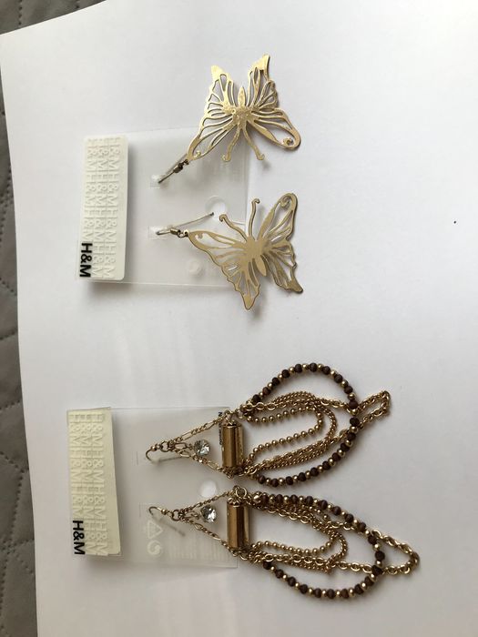 H&M kolczyki damskie  nowe