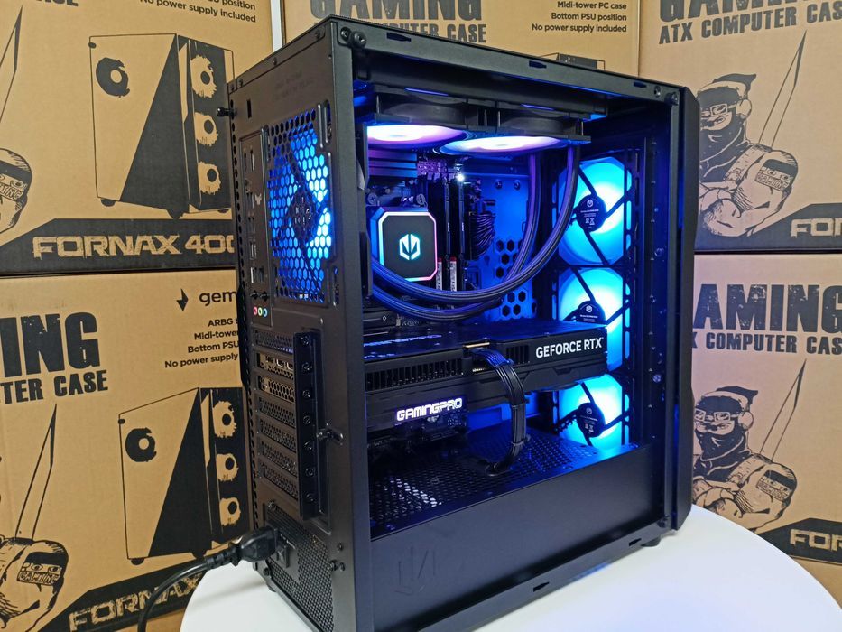 Nowy Komputer Gamingowy AIO Ryzen 7 9800X3D 32GB 2000SSD RTX 5070 Ti