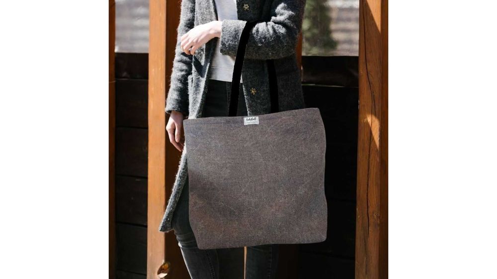 Klasyka, Funkcjonalność i Styl – Torba na zakupy „GREY”